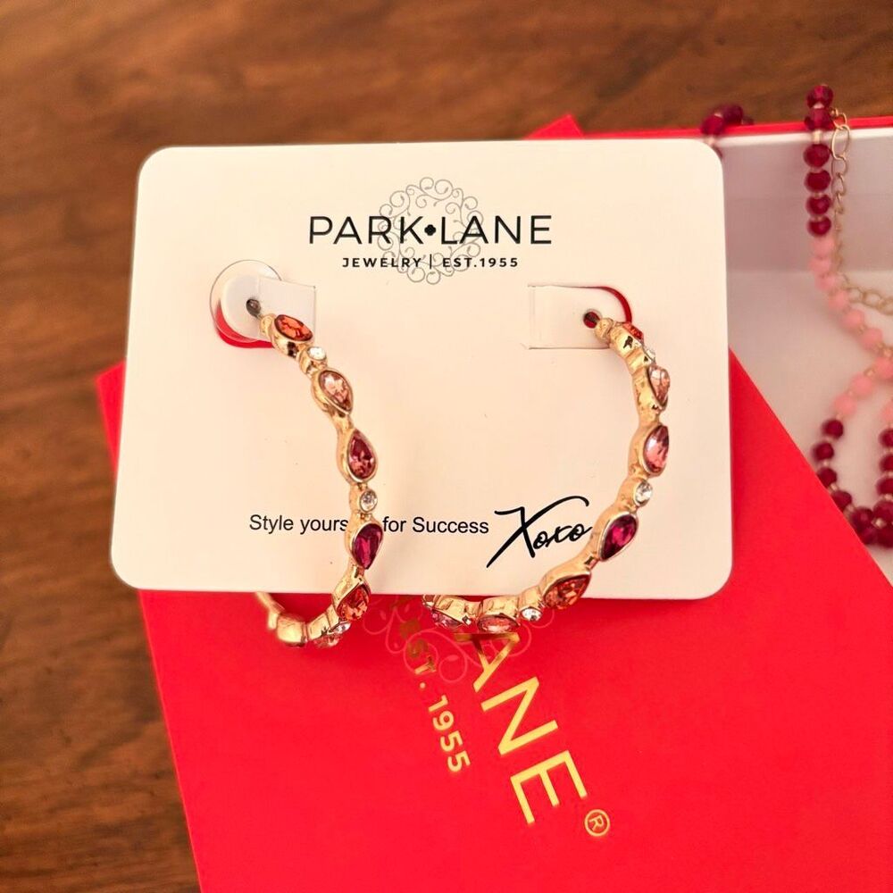 Park Lane | Sparkle Box Necklace and Earrings Set - Picture 2 of 4